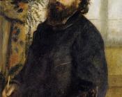 皮埃尔奥古斯特雷诺阿 - Claude Monet Painting